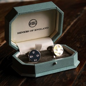 Round Front Feature Hallmark Cufflinks