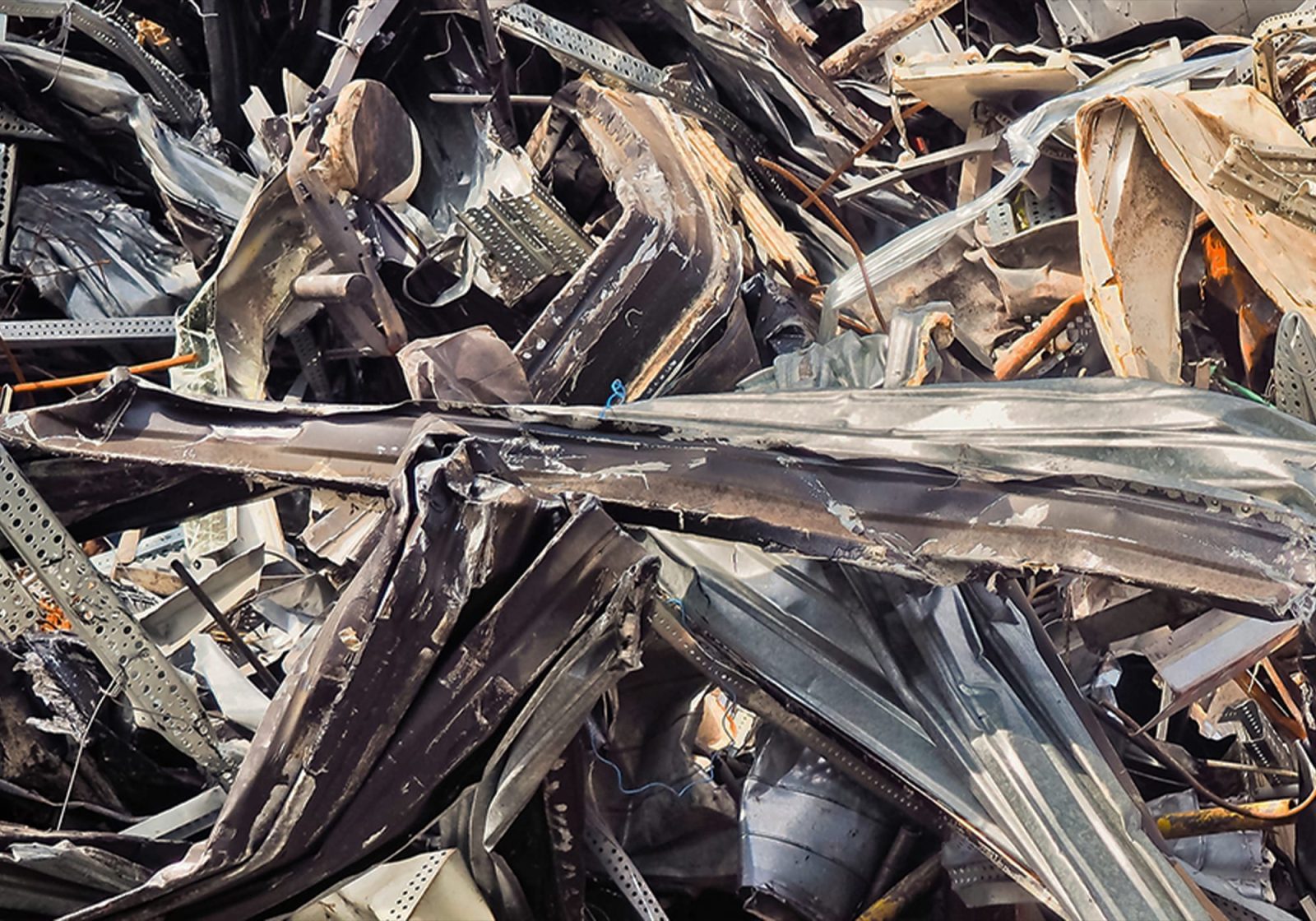 Recycled metal ready for reuse