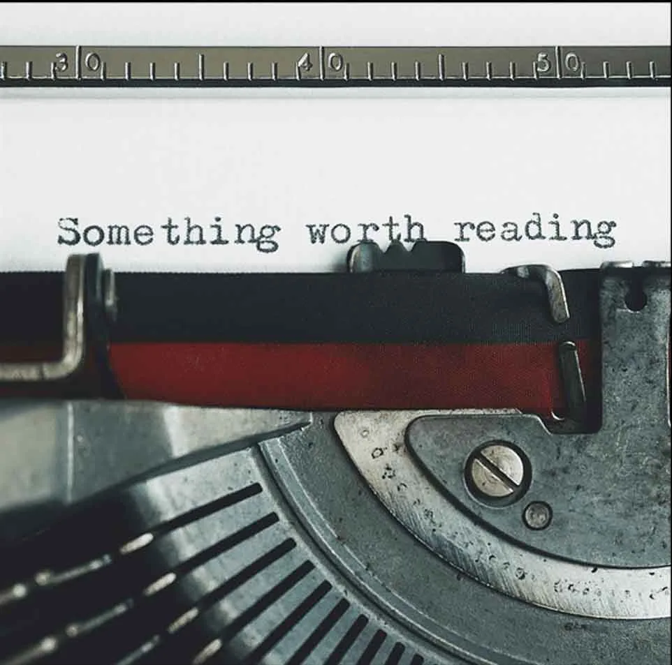 Blog section image for Benkes of England via typewriter